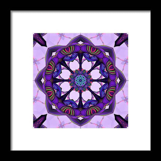 Octo Flower - Framed Print