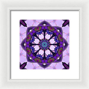 Octo Flower - Framed Print