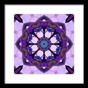 Octo Flower - Framed Print