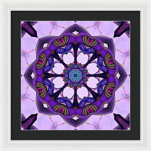 Octo Flower - Framed Print