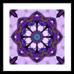 Octo Flower - Framed Print