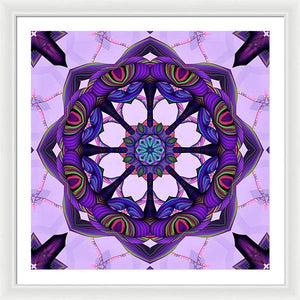 Octo Flower - Framed Print