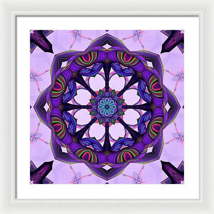 Octo Flower - Framed Print