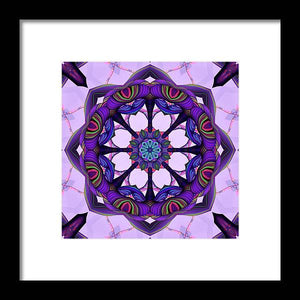 Octo Flower - Framed Print