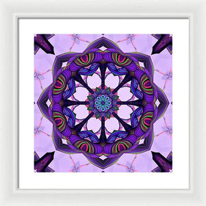 Octo Flower - Framed Print