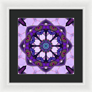 Octo Flower - Framed Print