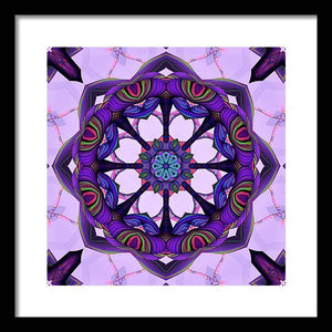 Octo Flower - Framed Print