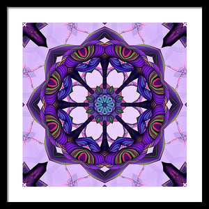 Octo Flower - Framed Print