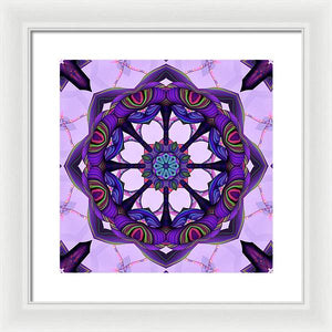 Octo Flower - Framed Print