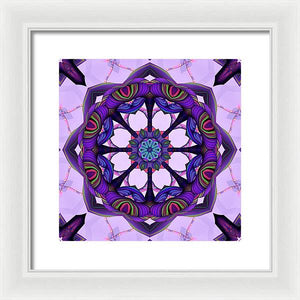 Octo Flower - Framed Print