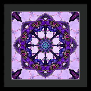 Octo Flower - Framed Print