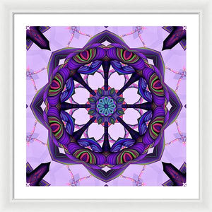 Octo Flower - Framed Print