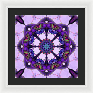 Octo Flower - Framed Print