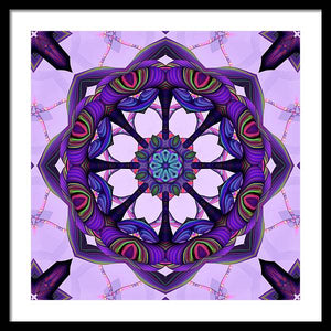 Octo Flower - Framed Print