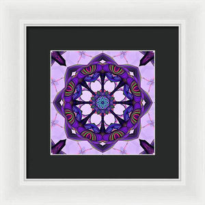 Octo Flower - Framed Print