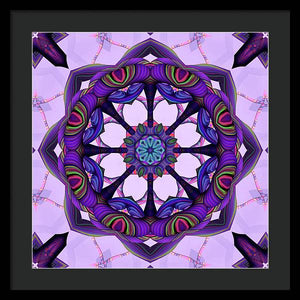 Octo Flower - Framed Print