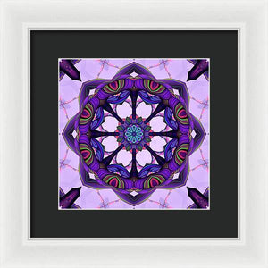 Octo Flower - Framed Print