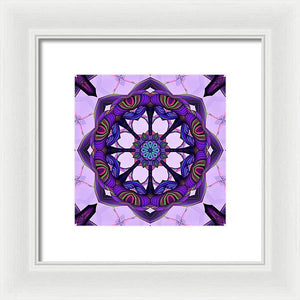 Octo Flower - Framed Print