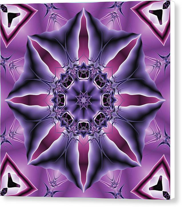 Pink Flo 45 - Canvas Print