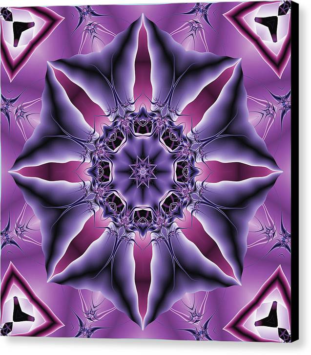 Pink Flo 45 - Canvas Print