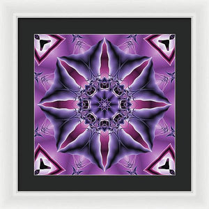 Pink Flo 45 - Framed Print