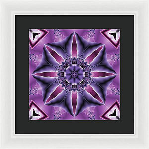 Pink Flo 45 - Framed Print