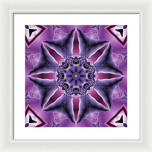 Pink Flo 45 - Framed Print