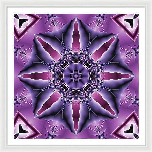 Pink Flo 45 - Framed Print
