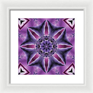 Pink Flo 45 - Framed Print