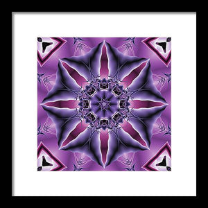 Pink Flo 45 - Framed Print