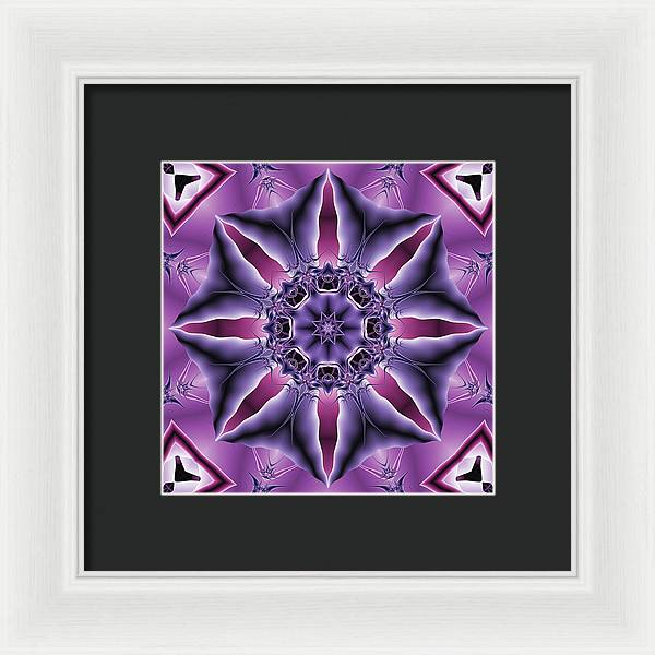 Pink Flo 45 - Framed Print