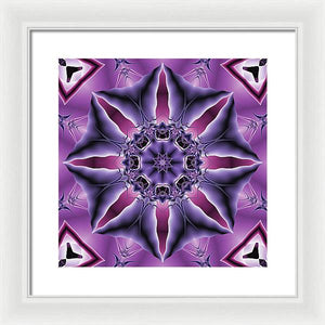 Pink Flo 45 - Framed Print