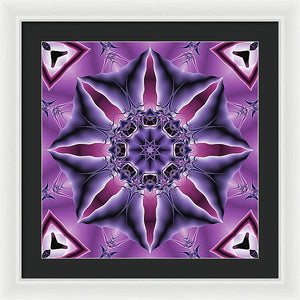 Pink Flo 45 - Framed Print