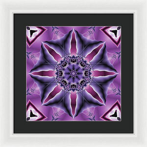 Pink Flo 45 - Framed Print