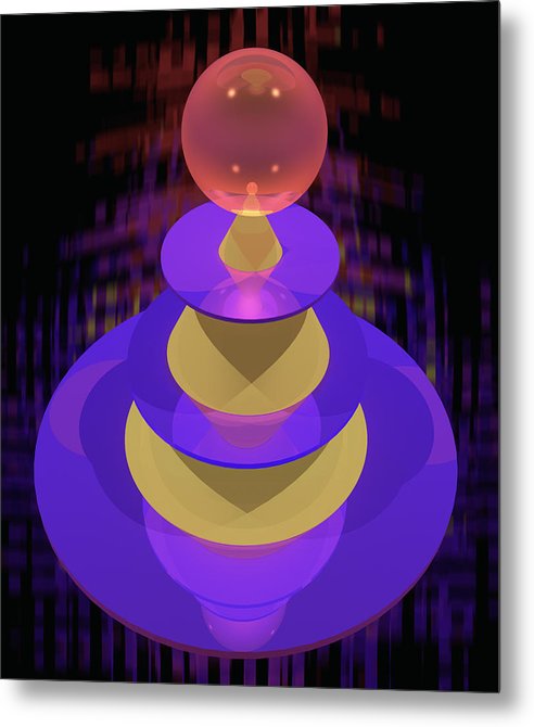 POYO Crown - Metal Print