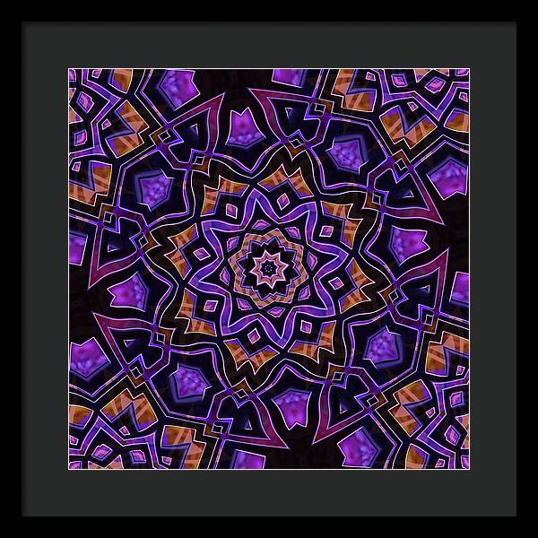 Purple Canon #2 - Framed Print