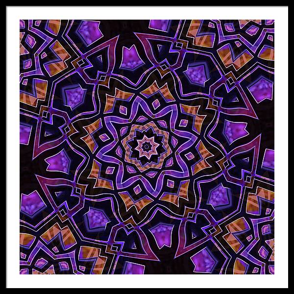 Purple Canon #2 - Framed Print