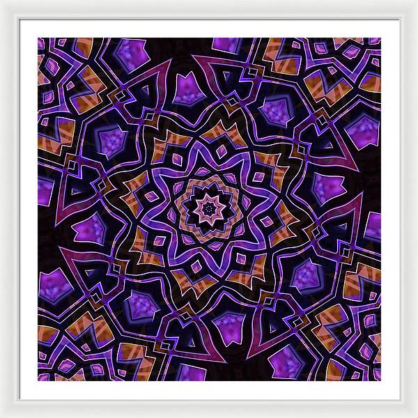 Purple Canon #2 - Framed Print