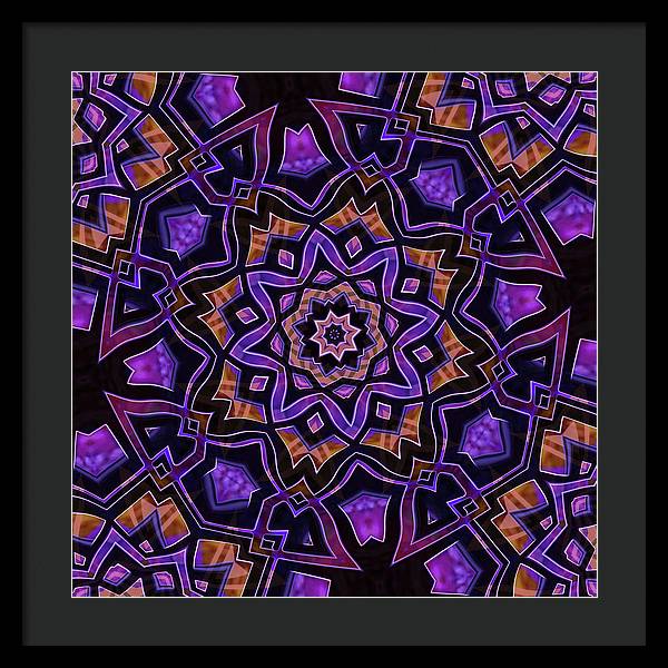 Purple Canon #2 - Framed Print