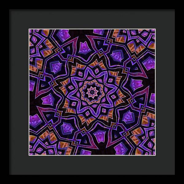 Purple Canon #2 - Framed Print
