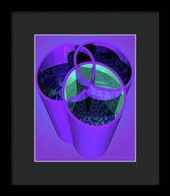 Load image into Gallery viewer, Purple Trinity - Framed Print