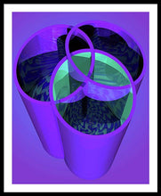 Load image into Gallery viewer, Purple Trinity - Framed Print