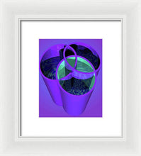 Load image into Gallery viewer, Purple Trinity - Framed Print