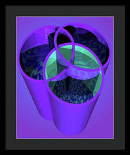 Load image into Gallery viewer, Purple Trinity - Framed Print