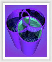 Load image into Gallery viewer, Purple Trinity - Framed Print