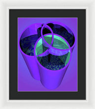 Load image into Gallery viewer, Purple Trinity - Framed Print