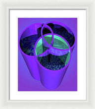 Load image into Gallery viewer, Purple Trinity - Framed Print