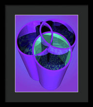 Load image into Gallery viewer, Purple Trinity - Framed Print