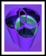 Load image into Gallery viewer, Purple Trinity - Framed Print