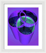 Load image into Gallery viewer, Purple Trinity - Framed Print